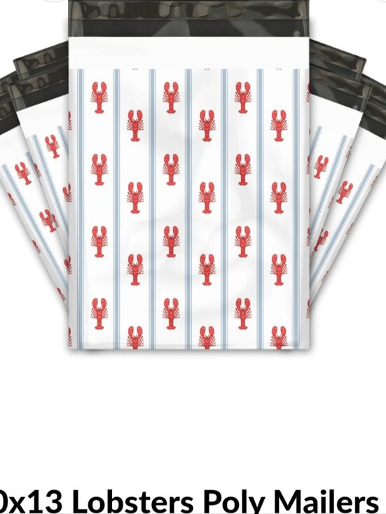 Other - Lobster POLYMAILERS 50 COUNT 10x13
